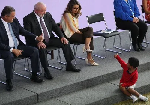 Lula e Janja participaram do relançamento do Bolsa Família
