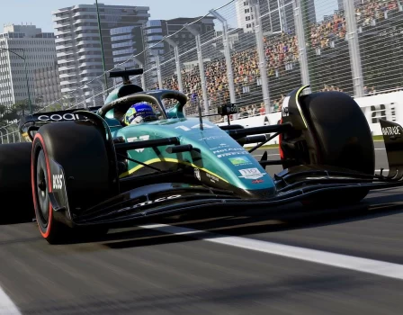 Foto de reprodução do jogo F1 2023