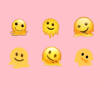 Emoji derretendo é eleito o melhor de 2023