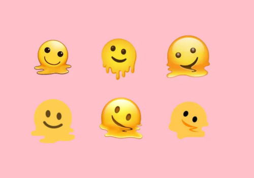 Emoji derretendo é eleito o melhor de 2023