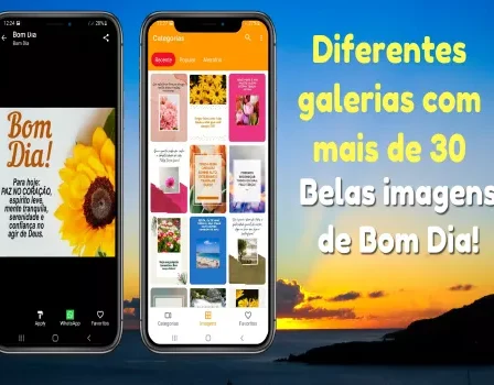 Como enviar imagem de bom-dia no WhatsApp